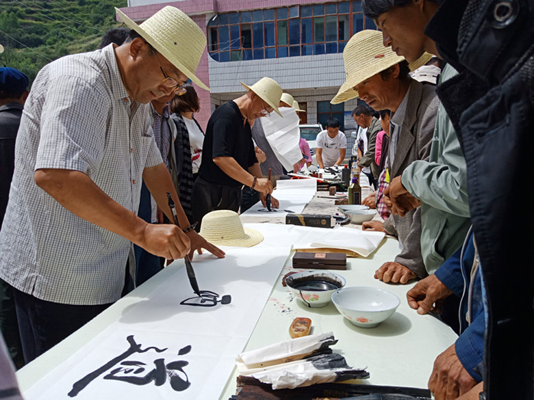 产业扶贫送文化下乡活动在岷县举办