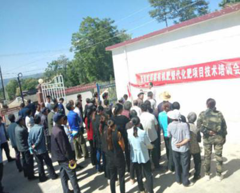 麦积区农技中心积极开展苹果有机肥替代化肥项目夏季培训会