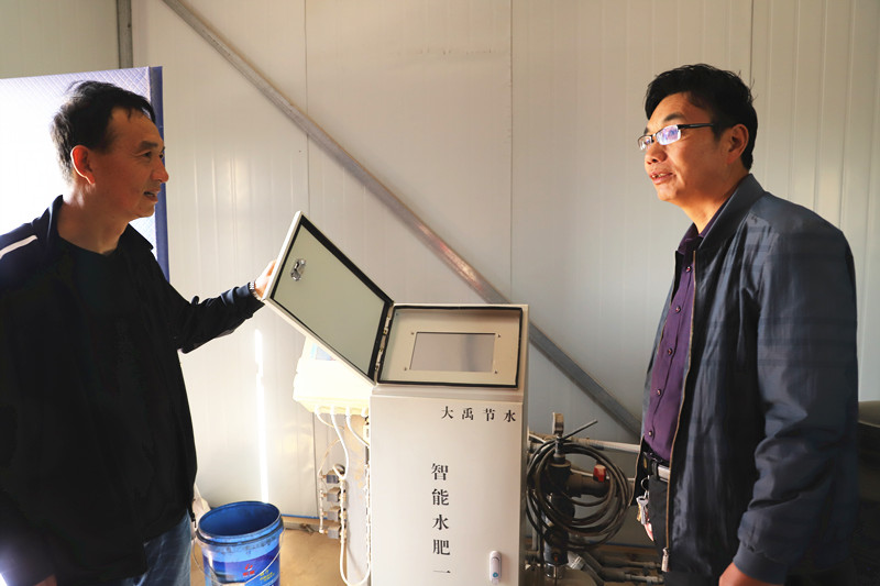 瓜州县万亩水肥一体化项目可节水73万立方米节肥26万公斤