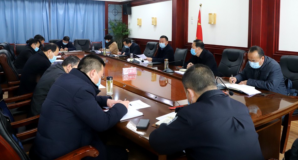 清水县全面打响疫情防控阻击战