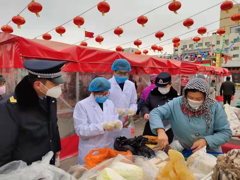 甘州区：快检保安全坚决打好市场监管战“疫”