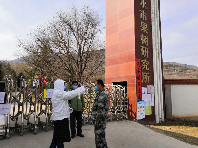 天水市果树研究所统筹推进疫情防控与科研业务工作