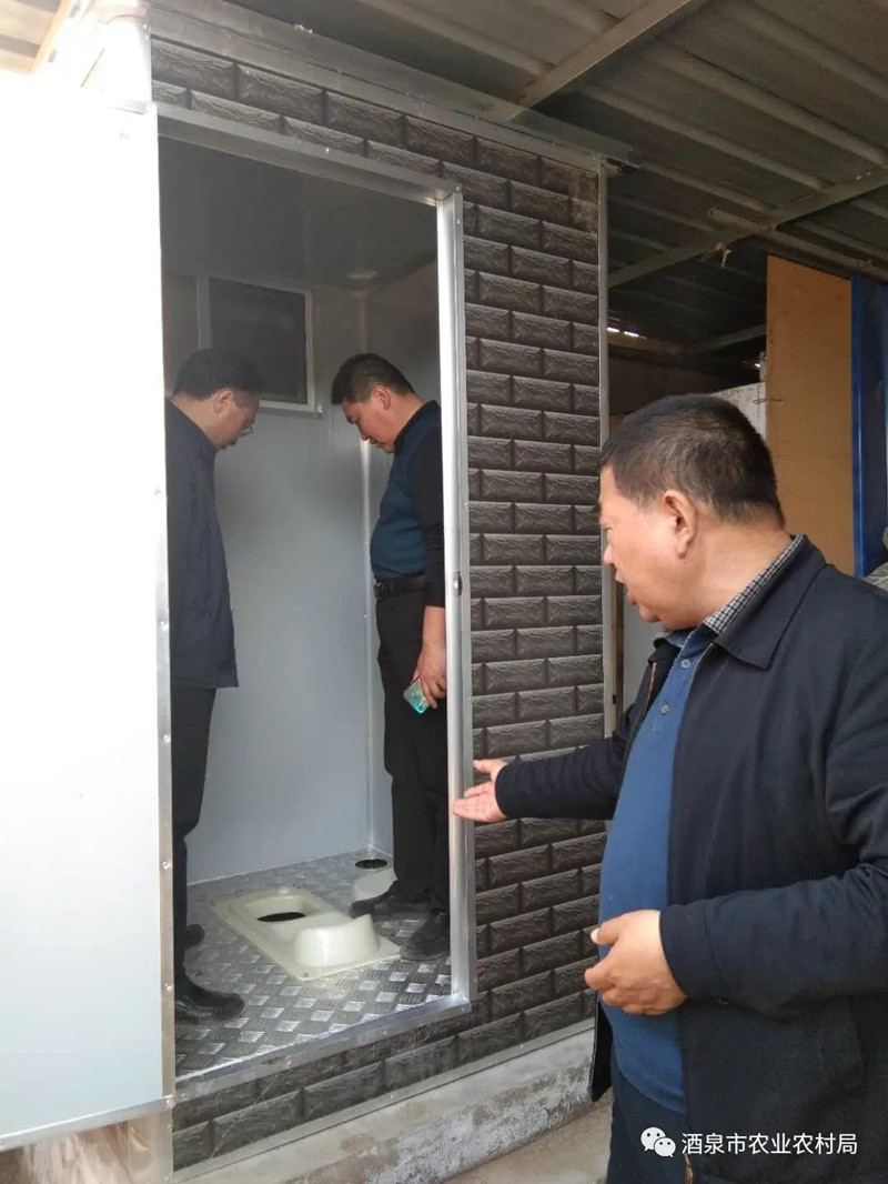 省农业农村厅调研组对酒泉市农村人居环境整治工作开展调研指导