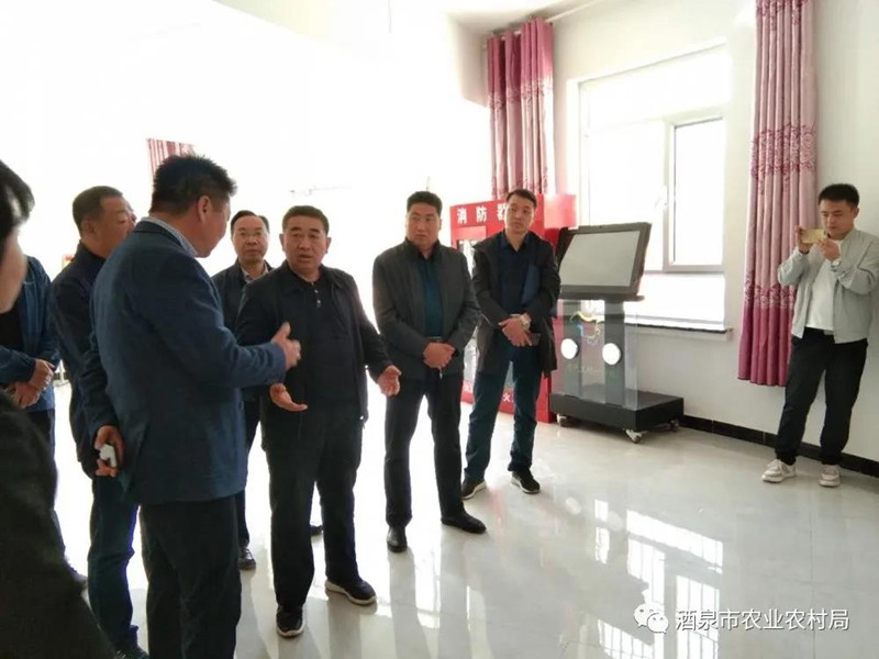 省农业农村厅调研组对酒泉市农村人居环境整治工作开展调研指导