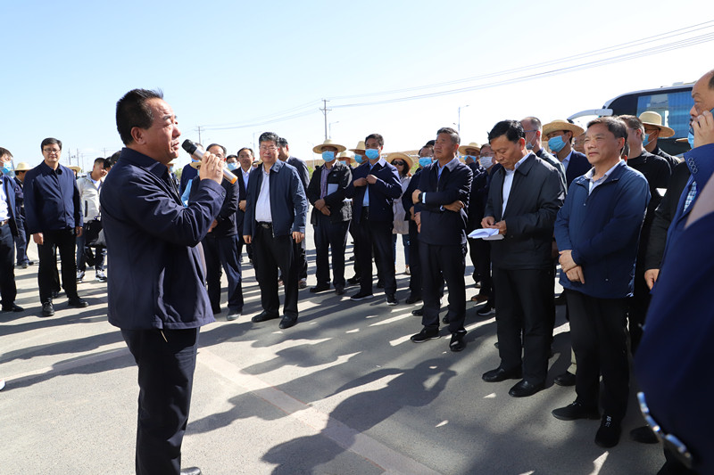 全省高标准农田建设（兰州新区、景泰）现场推进会召开