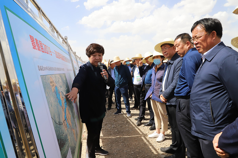 全省高标准农田建设（兰州新区、景泰）现场推进会召开