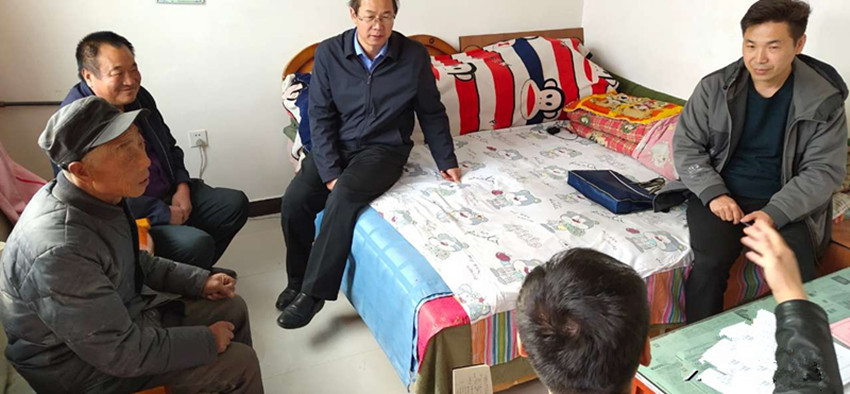 张掖市农牧部门联合开展产业扶贫调研督导入户调查工作