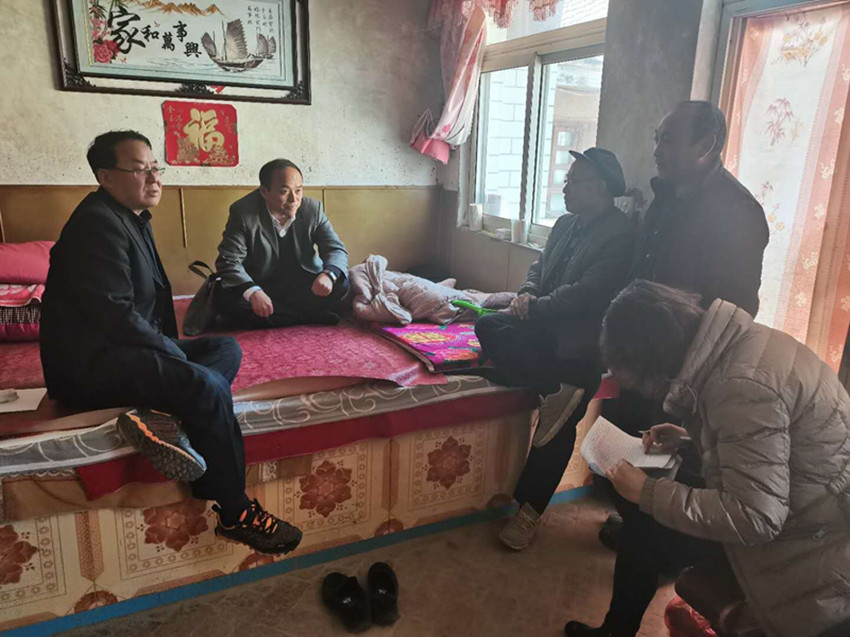 省农业农村厅产业扶贫领导小组对甘谷县产业扶贫工作成效进行考核