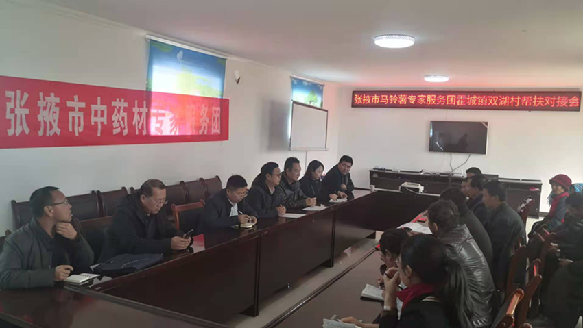 山丹县农业技术专家服务团赴乡进村助力脱贫攻坚