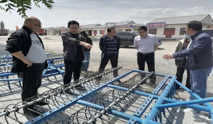 省农业生态总站副站长吕文军调研督导永昌县农业生态环境保护工作