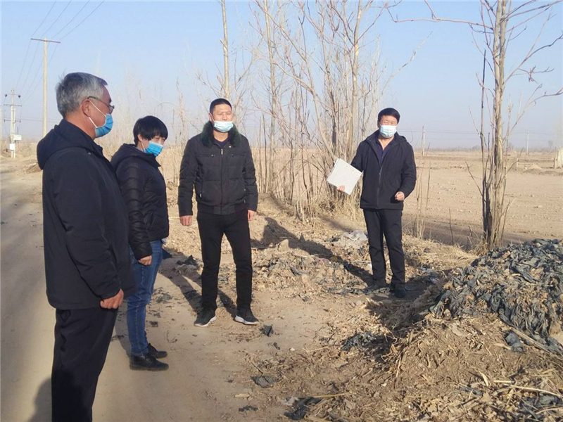 临泽县行政执法助力废旧地膜污染攻坚