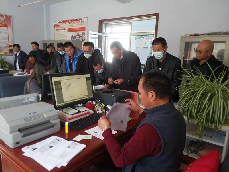 民乐县2021年第一季度农机驾驶员考试进展顺利