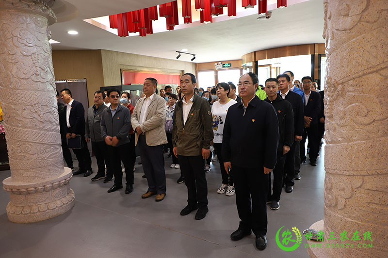 省畜牧技术推广总站组织开展党史学习教育现场教学活动