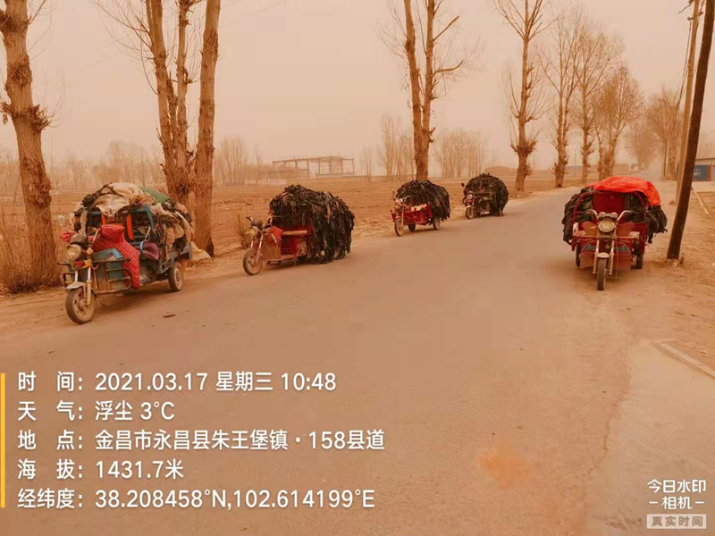 金昌市废旧农膜回收利用工作掠影