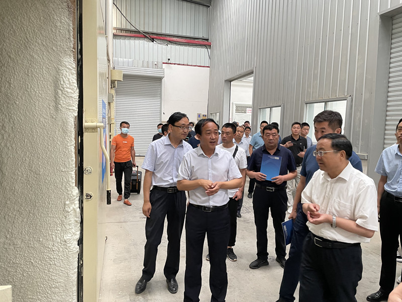 全省农产品产地冷藏保鲜设施建设现场推进会观摩在秦安启动