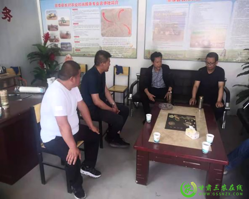 省农业生态总站调研督导景泰县农业生态与资源保护工作