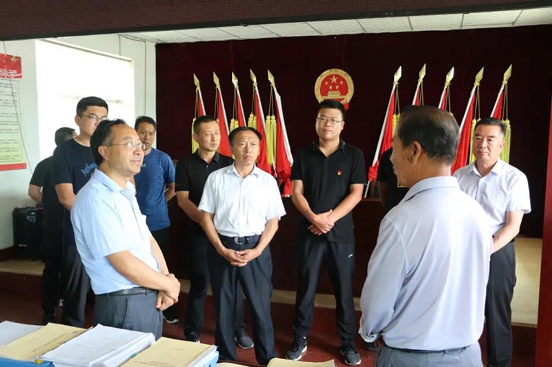 省农业农村厅调研组到伏家镇伏镇村调研指导农村宅基地审批管理等乡村治理工作