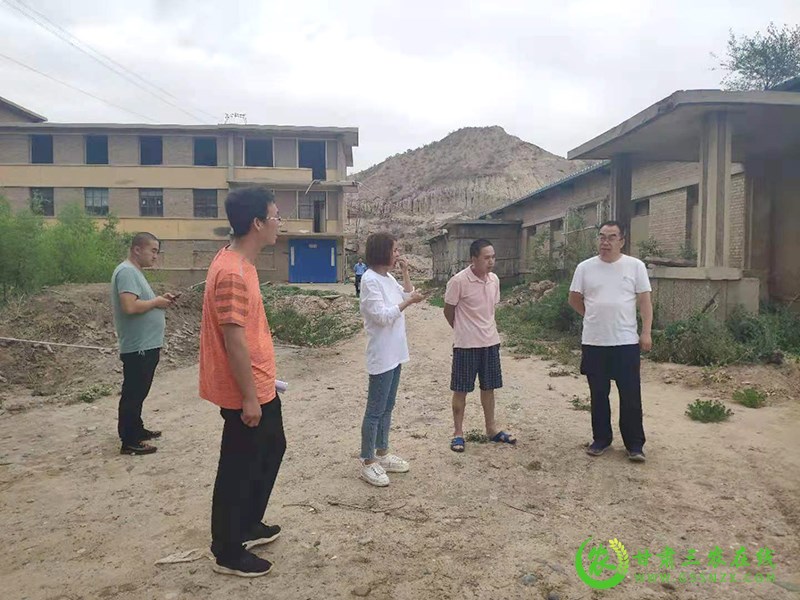 白银市畜牧兽医总站开展畜禽养殖废弃物资源化利用督导检查工作