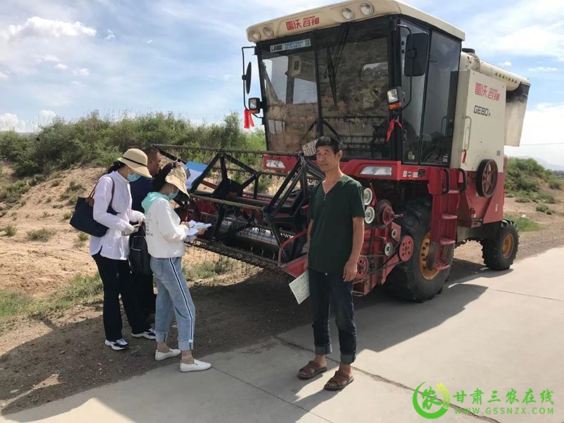 山丹县农业农村局学史力行 全力抓好“三夏”农机安全生产