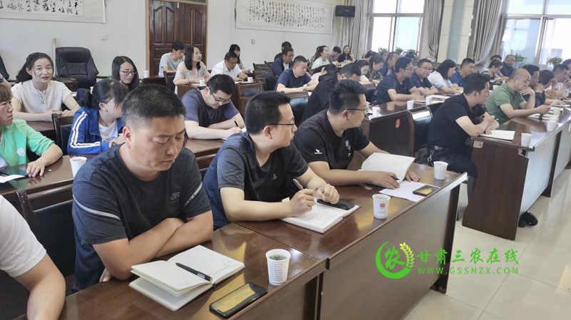 天祝​县农业农村局举办全县农村集体财务规范管理培训班