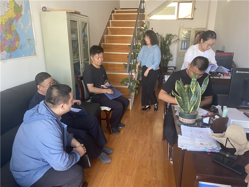 敦煌市农村产权交易服务中心用好党史学习教育成果助力农经工作破冰前行