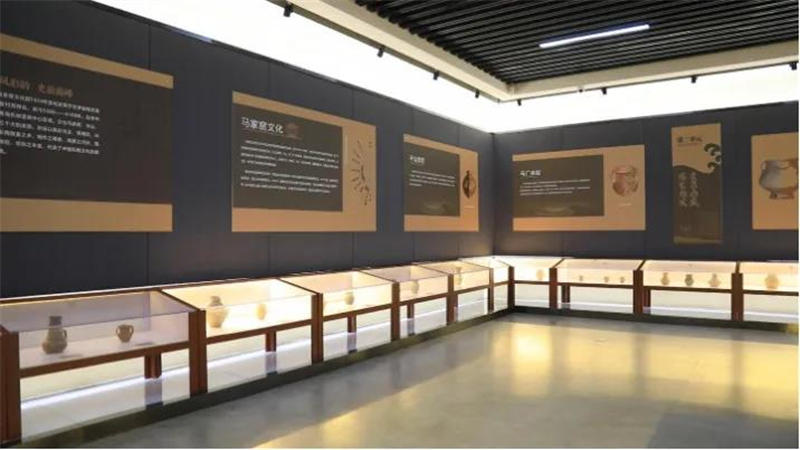 七馆馆藏精品陶器文物联展在瓜州县博物馆展出