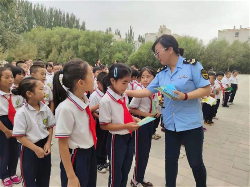 瓜州：守护“舌尖”安全  打造平安校园