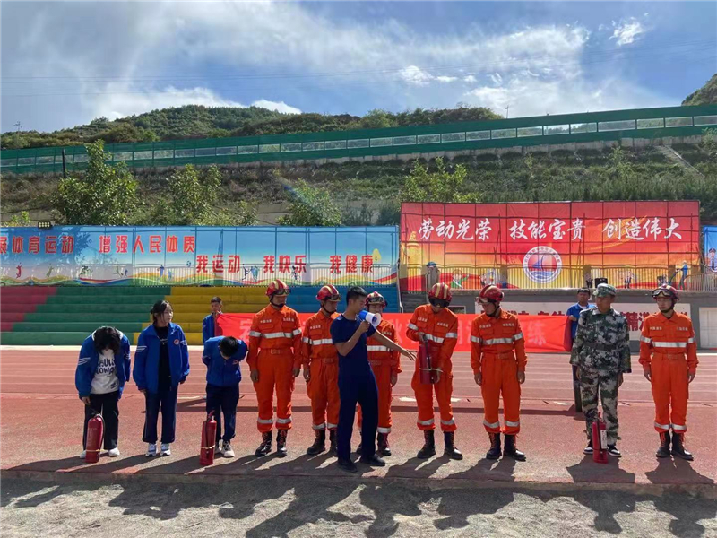 宕昌：消防知识进校园 撑起师生“安全伞”