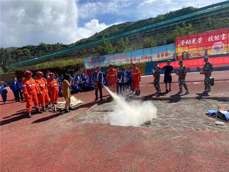 宕昌：消防知识进校园 撑起师生“安全伞”
