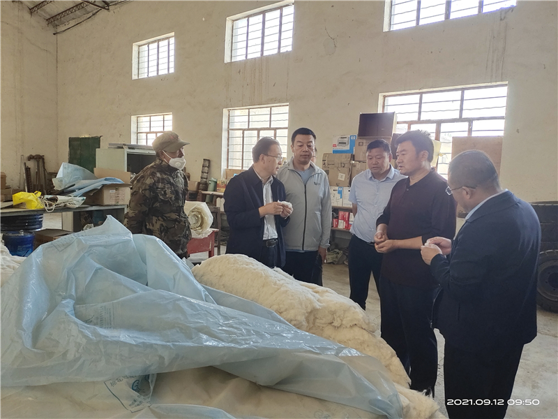 省农业农村厅考察组来瓜州考察第十三批省级农业产业化重点龙头企业创建工作