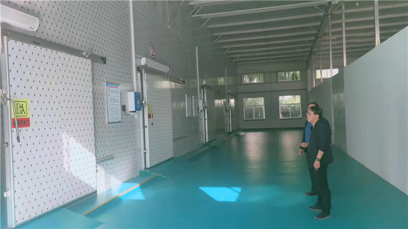 临泽县扎实有序推进2021年农产品产地  冷藏保鲜设施建设项目验收工作