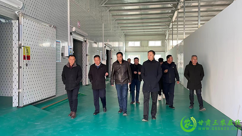 临泽县农产品产地冷藏保鲜设施建设工作实现“芝麻开花节节高”