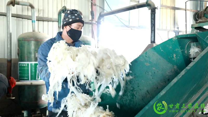 瓜州：农膜“以旧换新” 乐了农户美了环境