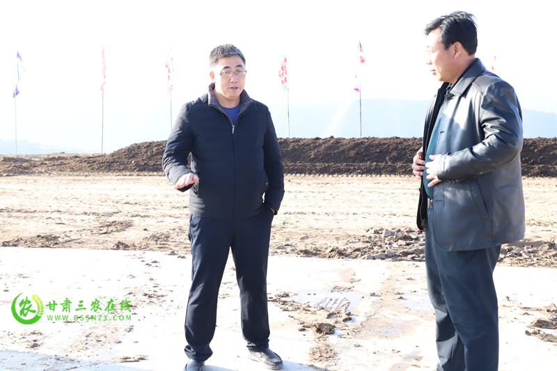 会宁县实现畜禽粪污资源化利用和化肥减量双目标