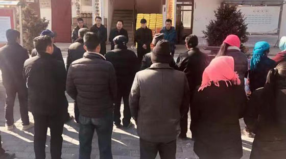 省农村能源资源服务总站赴礼县帮扶村开展“双节”送温暖慰问暨支部结对共建活动