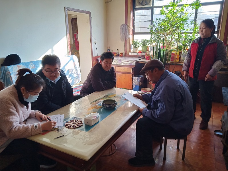 临泽：入户调查满意度 施肥配方更合理