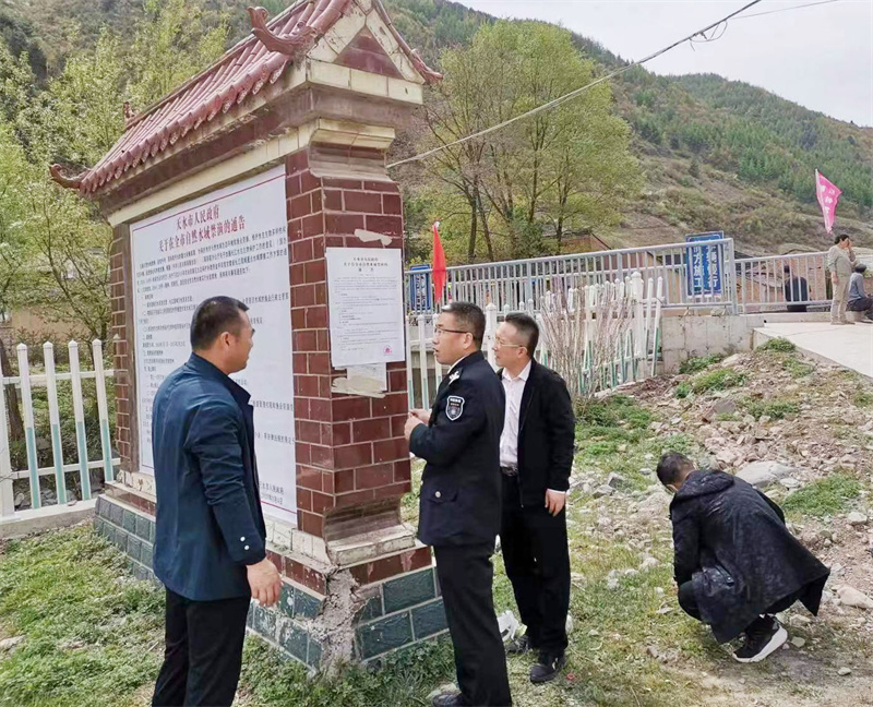 天水市畜牧兽医局督查武山县禁渔执法、水产绿色健康养殖“五大行动”工作