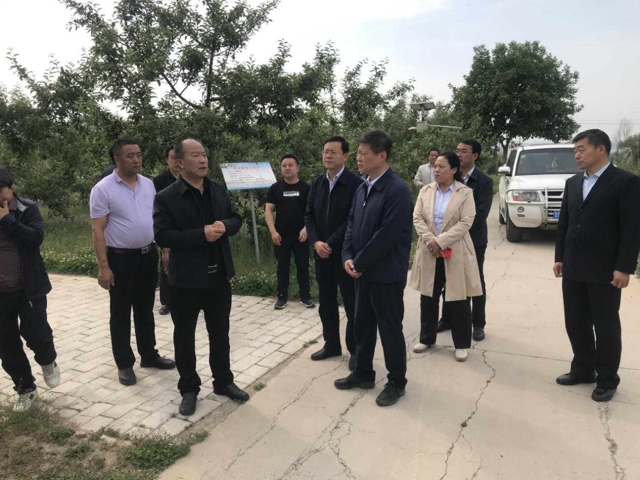 陈世忠调研指导庆阳市东西部协作工作
