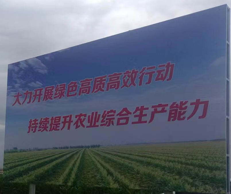 景泰县今年创建百亩高产攻关方筛选优质高产高抗品种