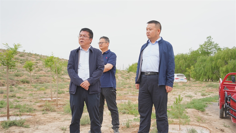 省三北工程建设中心赴皋兰县开展“三北”工程重点项目调研1.jpg