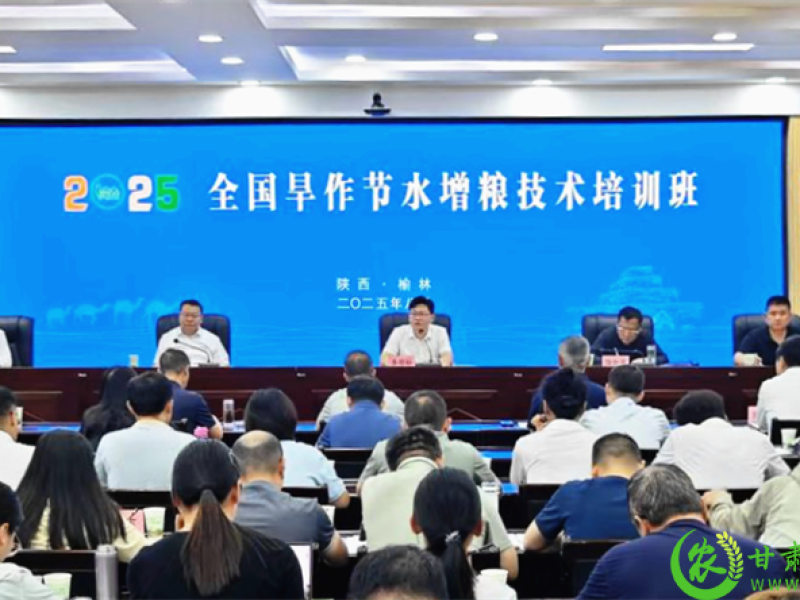 全国旱作节水增粮技术培训班在陕西榆林举办